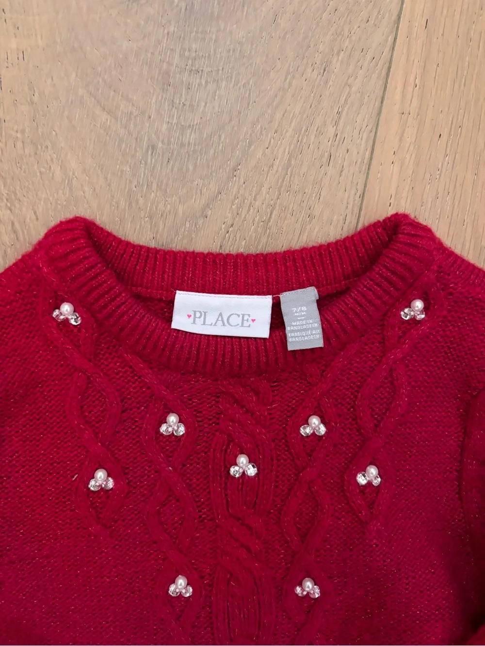 Girls sweater dress